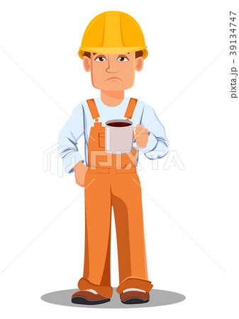 Handsome builder in uniform Handsome builder in uniform 39134747