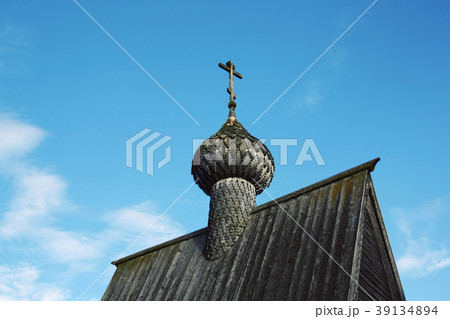 Chapel of St Nicholas in Vershinino. Kenozero park Chapel of St Nicholas in Vershinino. Kenozero park 39134894