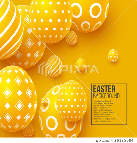 Abstract Easter yellow background. Abstract Easter yellow background. 39135684