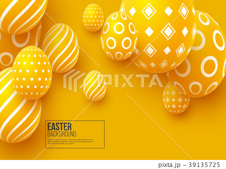 Abstract Easter yellow background. Abstract Easter yellow background. 39135725