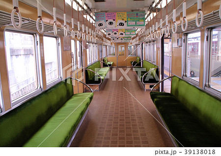 阪急電車車内の写真素材