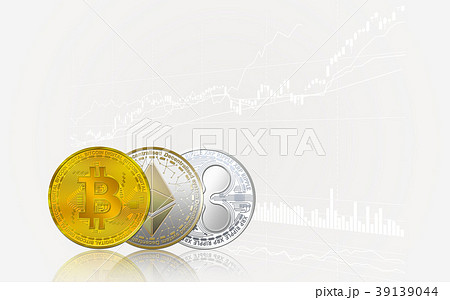 仮想通貨＿イラスト 39139044