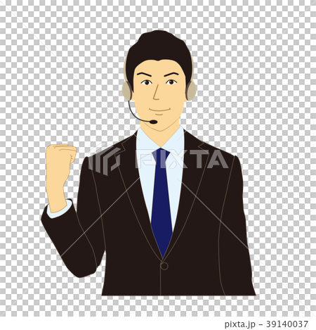 Male operator of guts pose Male operator of guts pose 39140037
