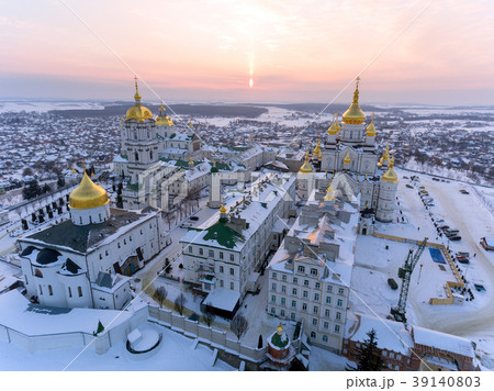 The church of Lavra in Pochaev, Ukraine 39140803