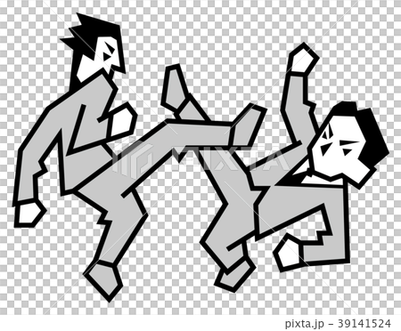 Businessmen competing for rivals 39141524