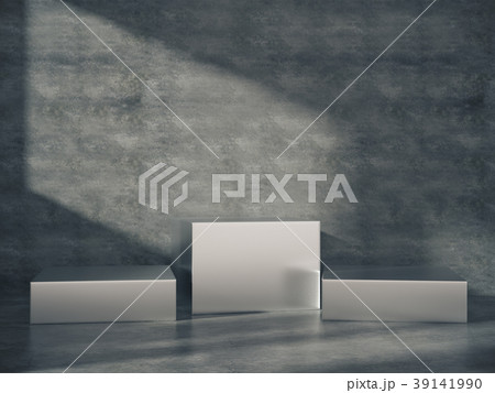 design,Blank product stand with empty room. 39141990