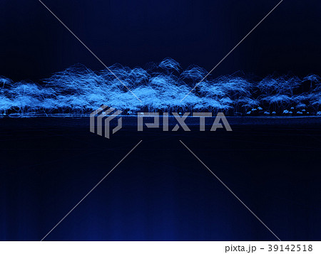Wire frame of Trees model,abstract forest backgro Wire frame of Trees model,abstract forest backgro 39142518