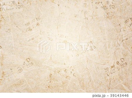 Old grunge newspaper texture background Old grunge newspaper texture background 39143446