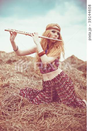 beautiful blond daring young woman with red lips, beautiful blond daring young woman with red lips, 39144608