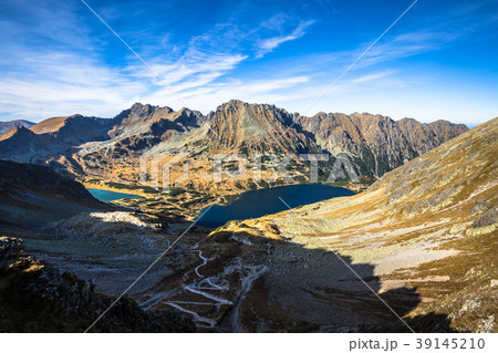 Beaitiful Mountain lake in the summer,  39145210