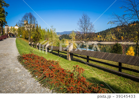 Beautiful view of Niedzica castle, Poland, Europe Beautiful view of Niedzica castle, Poland, Europe 39145433