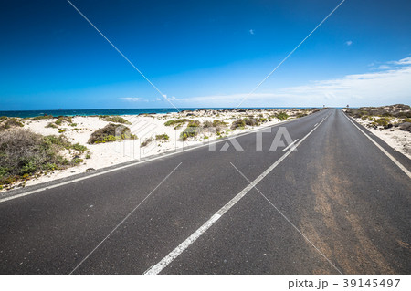 Road near Orzola, Lanzarote, Canary Islands, Road near Orzola, Lanzarote, Canary Islands, 39145497