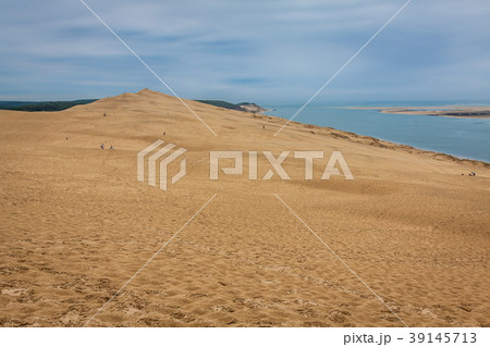 View from Dune of Pilat - the largest sand dune View from Dune of Pilat - the largest sand dune 39145713