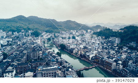 Old houses in Fenghuang ancient city in China 39147029