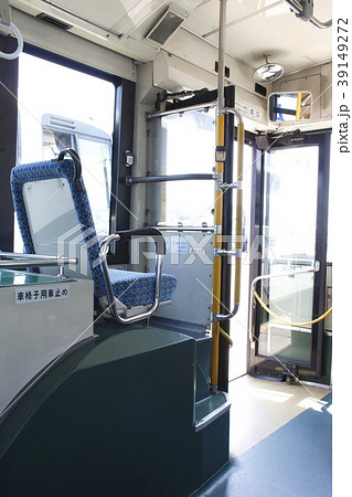 路線バス車両:いすゞエルガ車内(元京成バス) 路線バス車両:いすゞエルガ車内(元京成バス) 39149272