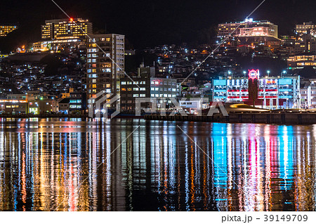 《長崎県》長崎市街の夜景 《長崎県》長崎市街の夜景 39149709