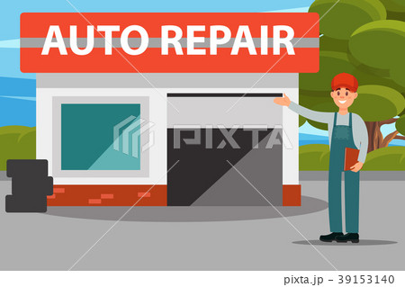 Car repair auto service center, mechanics in Car repair auto service center, mechanics in 39153140