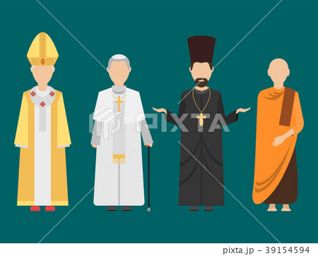 Religion people characters vector group of 39154594
