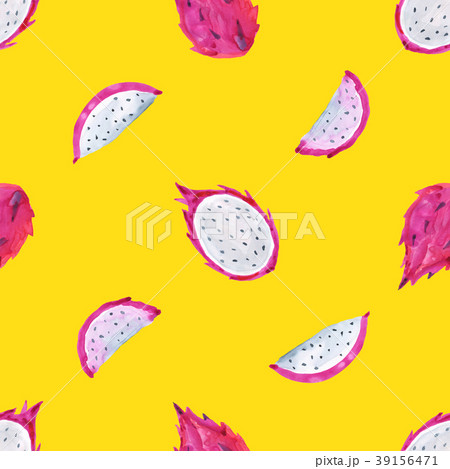 Tropical pattern of exotic fruit. Abstract 39156471