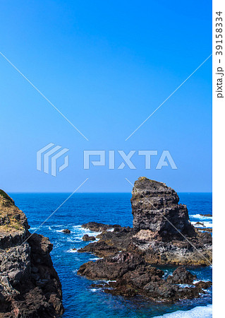 壱岐島 牧崎園地 微笑むゴリラ岩 【長崎県壱岐市】 壱岐島 牧崎園地 微笑むゴリラ岩 【長崎県壱岐市】 39158334