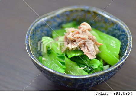 チンゲン菜とツナの和え物 39159354