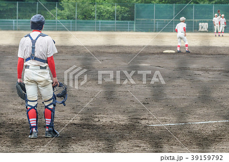 高校野球練習風景 39159792