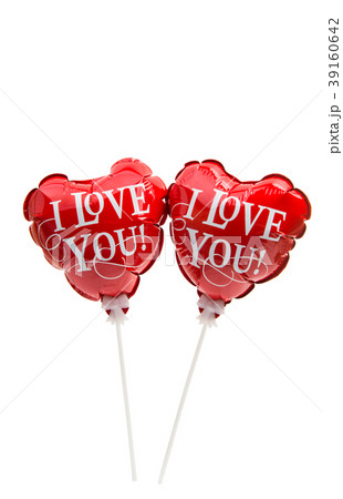 balloon heart with the inscription I Love You balloon heart with the inscription I Love You 39160642