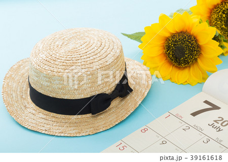 ひまわりとカレンダー ひまわりとカレンダー 39161618
