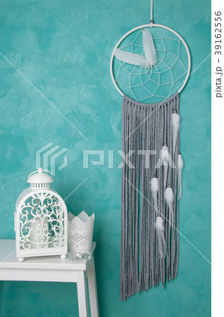 White gray dream catcher 39162556