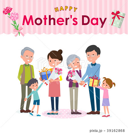 Present for loved ones_mother's Day family 39162868
