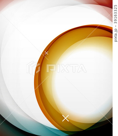 Vector transparent color wave lines abstract Vector transparent color wave lines abstract 39163325