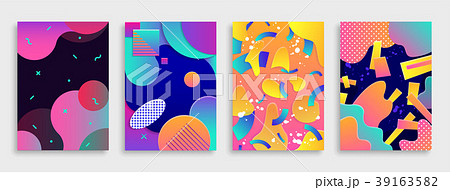 Modern abstract covers set. 39163582
