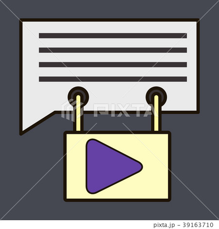 Flat media and social network concept with mobile Flat media and social network concept with mobile 39163710