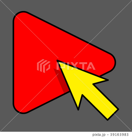 Flat Play Vector Logo Icon Button Youtube Flatのイラスト素材