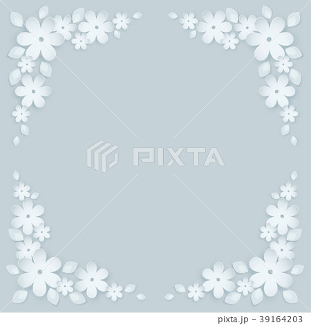 Paper flower background 39164203