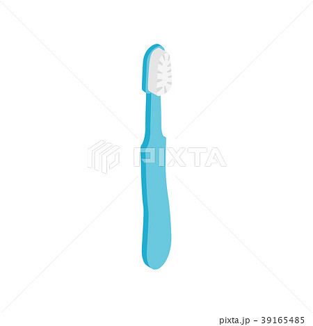 Toothbrush icon, isometric 3d style  39165485