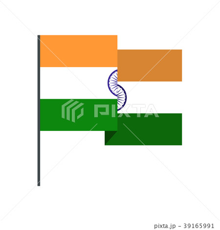Flag of India icon, flat style Flag of India icon, flat style 39165991