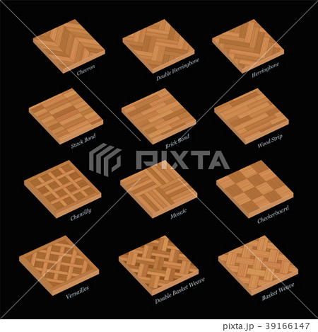Parquetry Sample Set Wooden Plates 39166147