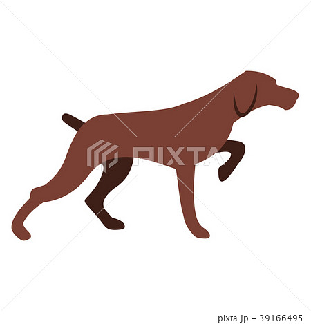 Hunting dog icon 39166495