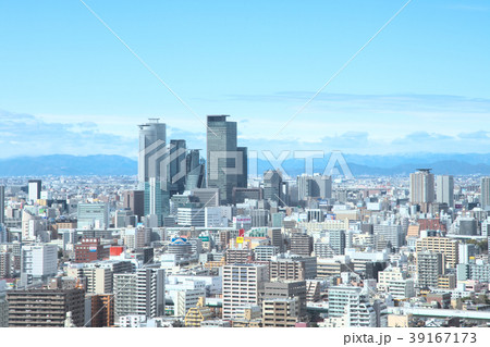 名古屋市展望　金山駅（中区）より名古屋駅方面を望む 39167173