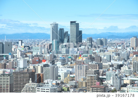 名古屋市展望　金山駅（中区）より名古屋駅方面を望む 39167178