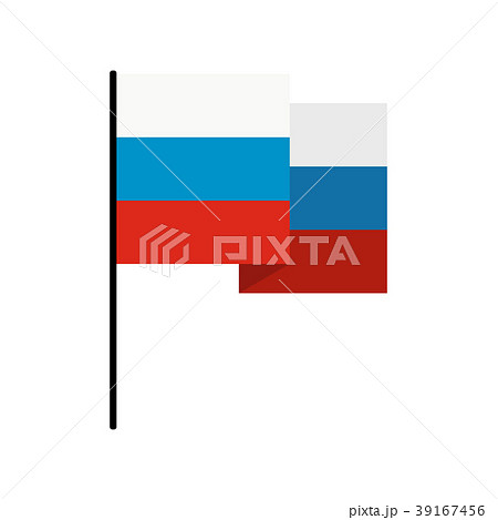 Flag of Russia icon, flat style Flag of Russia icon, flat style 39167456
