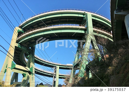 静岡県　伊豆半島　ループ橋 39175037