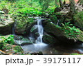 Waterfall in the forest. 39175117