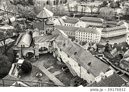 Esztergom castle, Hungary, colorless Esztergom castle, Hungary, colorless 39176832