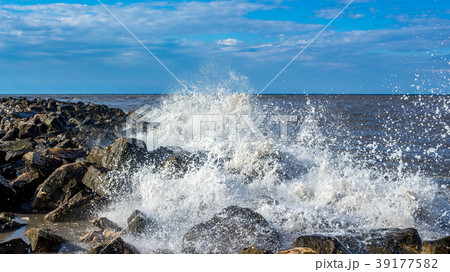 Sea wave, Black Sea, Poti,  Georgian coast 39177582