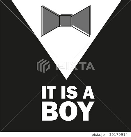 Gentelman. The bow tie - baby shower boy - little 39179914