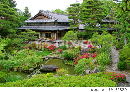 吉城園／日本庭園（奈良県奈良市） 39182320