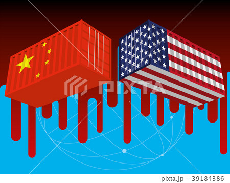 Trade war between China and USA 39184386
