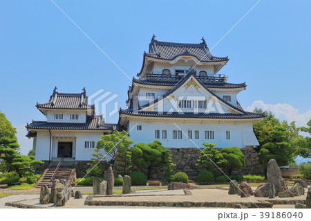八陣の庭から見た岸和田城 八陣の庭から見た岸和田城 39186040